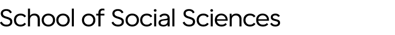 Mobile Wordmark for the School of Social Sciences